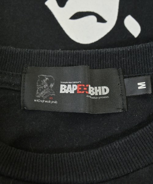 A BATHING APE（アベイシングエイプ）Tシャツ・カットソー 黒 サイズ:M メンズ/2200682419048