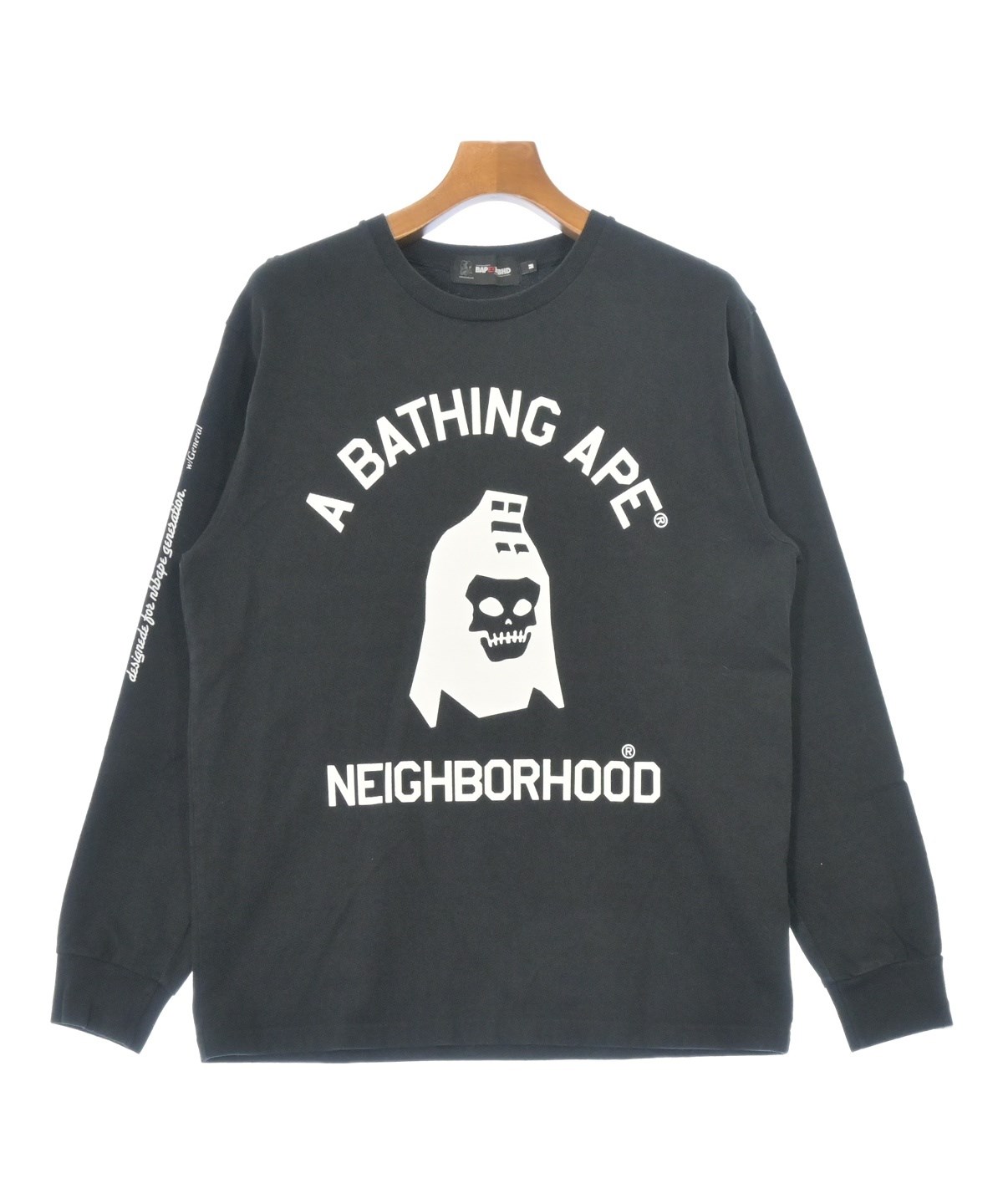 A BATHING APE（アベイシングエイプ）Tシャツ・カットソー 黒 サイズ:M