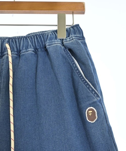 A BATHING APE（アベイシングエイプ）デニムパンツ 青 サイズ:S レディース/2200682730075