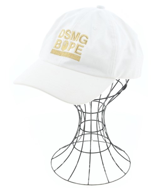 A BATHING APE(アベイシングエイプ)キャップ 白 サイズ:F/2200682614146