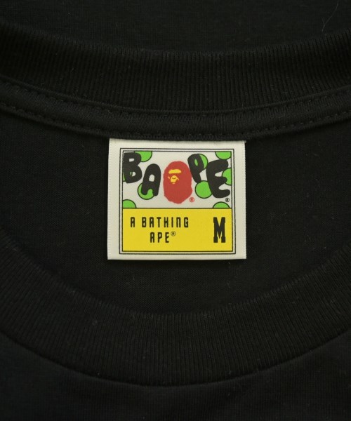 A BATHING APE（アベイシングエイプ）Tシャツ・カットソー 黒 サイズ:M メンズ/2200683263039
