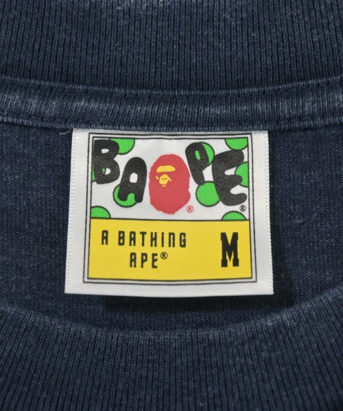 A BATHING APE（アベイシングエイプ）Tシャツ・カットソー 紺 サイズ:M メンズ/2200684317090