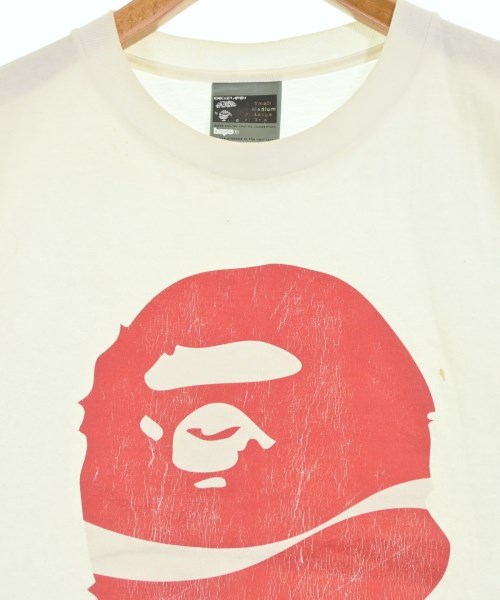 A BATHING APE（アベイシングエイプ）Tシャツ・カットソー 白 サイズ:-(XS位) メンズ/2200685117071