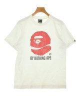 A BATHING APE（アベイシングエイプ）Tシャツ・カットソー 白 サイズ:-(XS位) メンズ/2200685117071