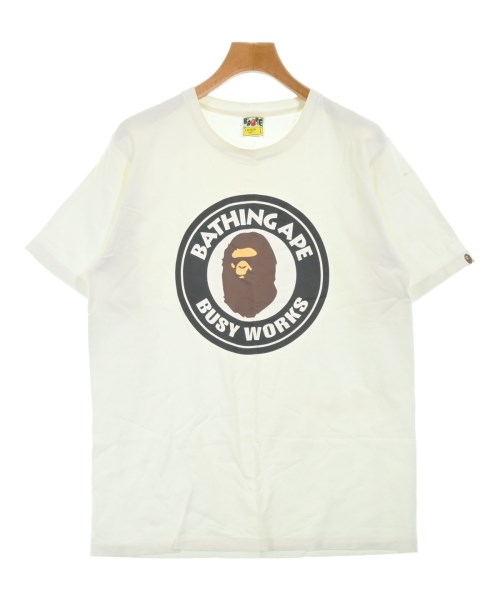 A BATHING APE(アベイシングエイプ)Tシャツ・カットソー 白 サイズ:L/2200685358030