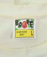 A BATHING APE（アベイシングエイプ）Tシャツ・カットソー 白 サイズ:L メンズ/2200685358030