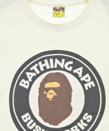 A BATHING APE（アベイシングエイプ）Tシャツ・カットソー 白 サイズ:L メンズ/2200685358030