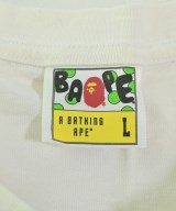 A BATHING APE（アベイシングエイプ）Tシャツ・カットソー 白 サイズ:L メンズ/2200685358047