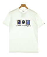 A BATHING APE（アベイシングエイプ）Tシャツ・カットソー 白 サイズ:S メンズ/2200685648032