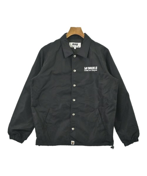 A BATHING APE(アベイシングエイプ)ブルゾン 黒 サイズ:S/2200685648049