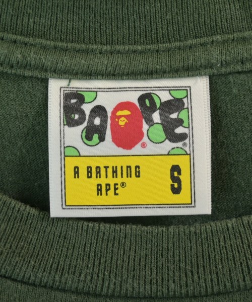 A BATHING APE（アベイシングエイプ）Tシャツ・カットソー 緑 サイズ:S メンズ/2200685663042