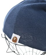 A BATHING APE（アベイシングエイプ）ニットキャップ・ビーニー 紺 サイズ:- メンズ/2200685663349