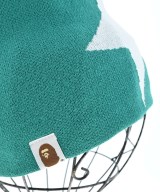 A BATHING APE（アベイシングエイプ）ニットキャップ・ビーニー 青 サイズ:- メンズ/2200680702128