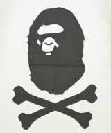 A BATHING APE（アベイシングエイプ）Tシャツ・カットソー 白 サイズ:L メンズ/2200686770060