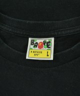 A BATHING APE（アベイシングエイプ）Tシャツ・カットソー 黒 サイズ:L メンズ/2200686873051