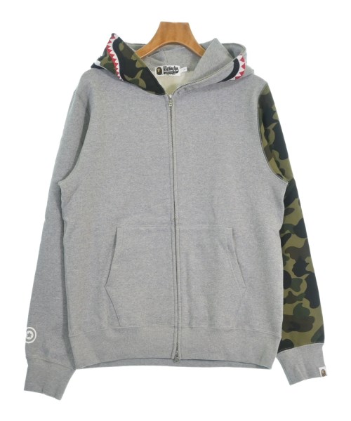 A BATHING APE(アベイシングエイプ)パーカー グレー サイズ:L/2200686813095