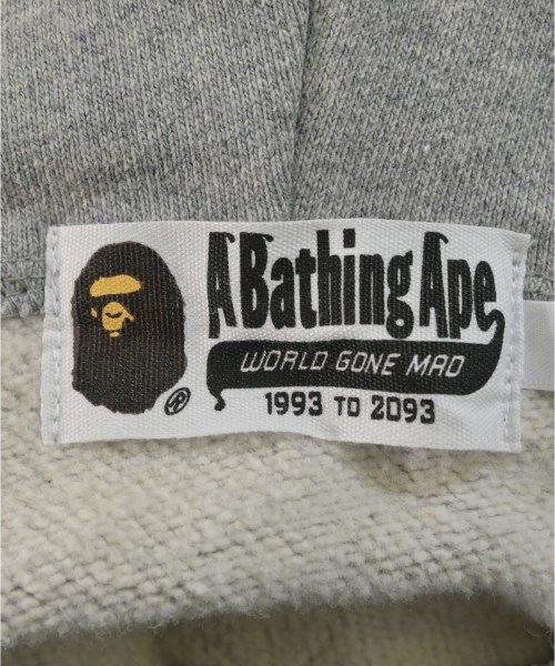 A BATHING APE（アベイシングエイプ）パーカー グレー サイズ:L メンズ/2200686813095
