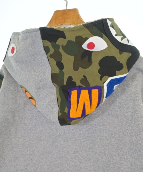A BATHING APE（アベイシングエイプ）パーカー グレー サイズ:L メンズ/2200686813095