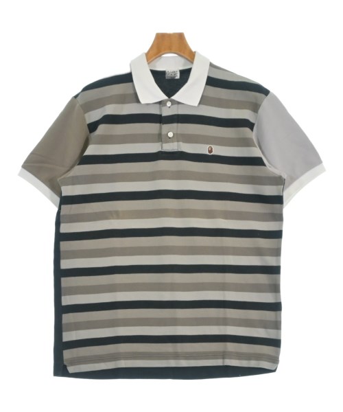 A BATHING APE(アベイシングエイプ)ポロシャツ グレー サイズ:L/2200686813163