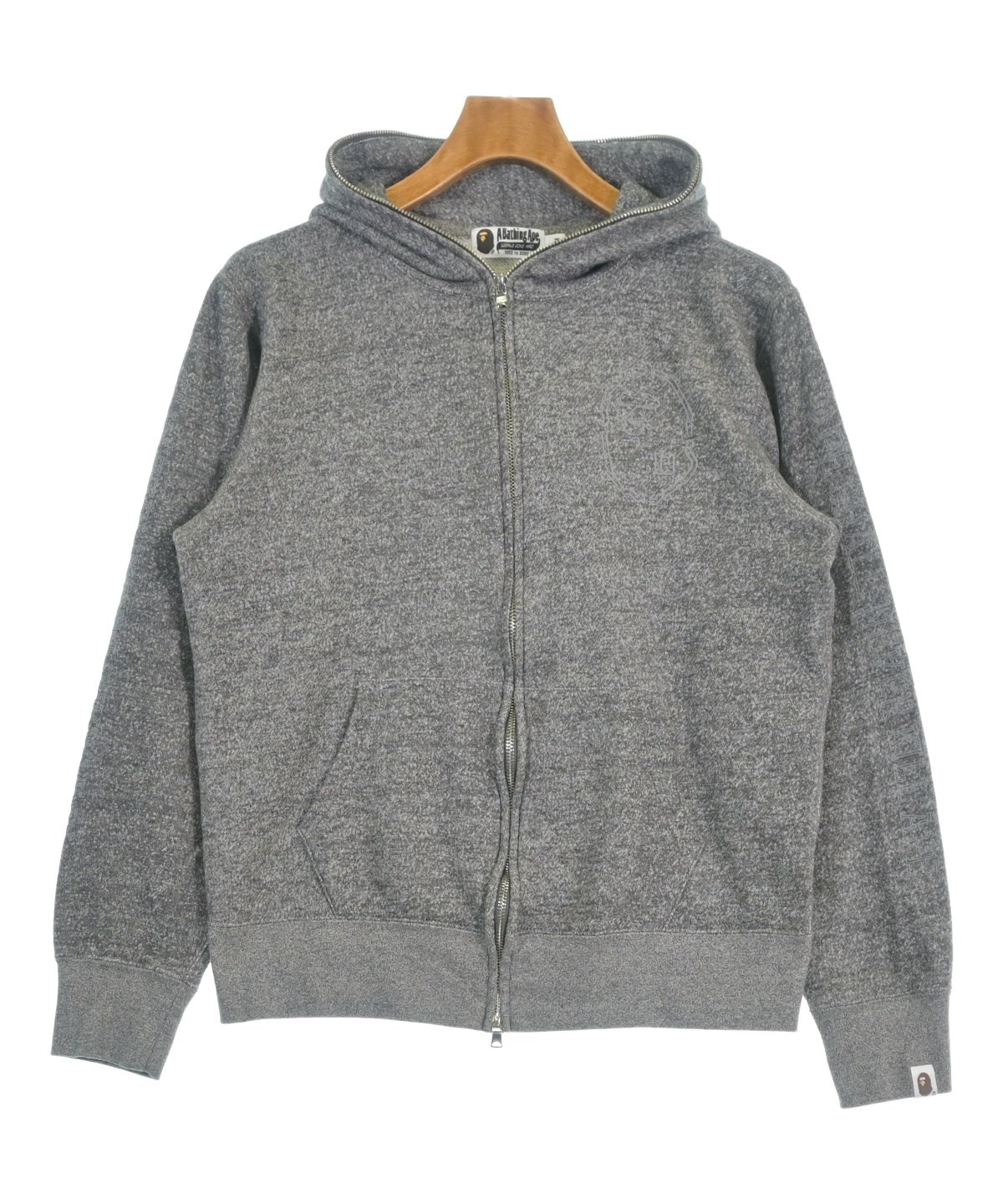 A BATHING APE（アベイシングエイプ）パーカー グレー サイズ:M メンズ