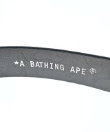 A BATHING APE（アベイシングエイプ）ベルト 黒 サイズ:- メンズ/2200687280087