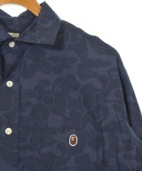 A BATHING APE（アベイシングエイプ）カジュアルシャツ 紺 サイズ:L メンズ/2200687457069