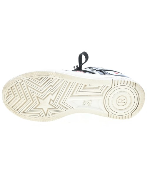 A BATHING APE（アベイシングエイプ）スニーカー 黒 サイズ:25cm メンズ/2200687493067