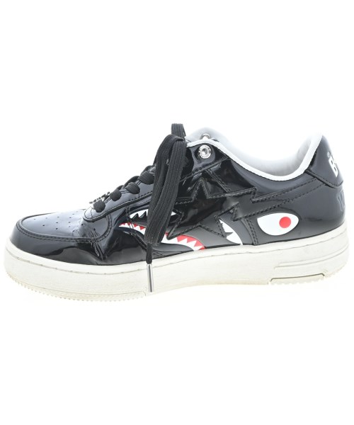 A BATHING APE（アベイシングエイプ）スニーカー 黒 サイズ:25cm メンズ/2200687493067