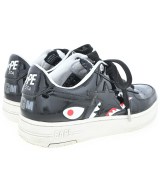 A BATHING APE（アベイシングエイプ）スニーカー 黒 サイズ:25cm メンズ/2200687493067