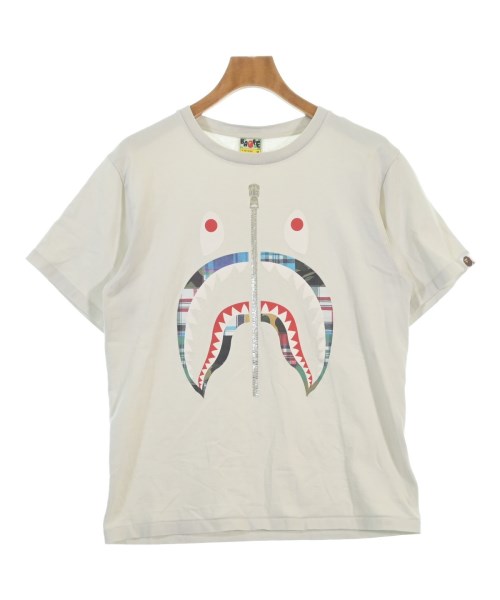 A BATHING APE(アベイシングエイプ)Tシャツ・カットソー 白 サイズ:M/2200687795093