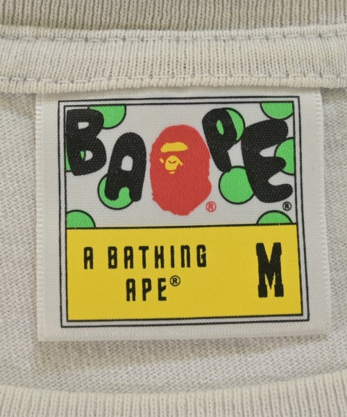 A BATHING APE（アベイシングエイプ）Tシャツ・カットソー 白 サイズ:M メンズ/2200687795093