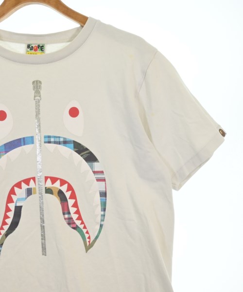 A BATHING APE（アベイシングエイプ）Tシャツ・カットソー 白 サイズ:M メンズ/2200687795093