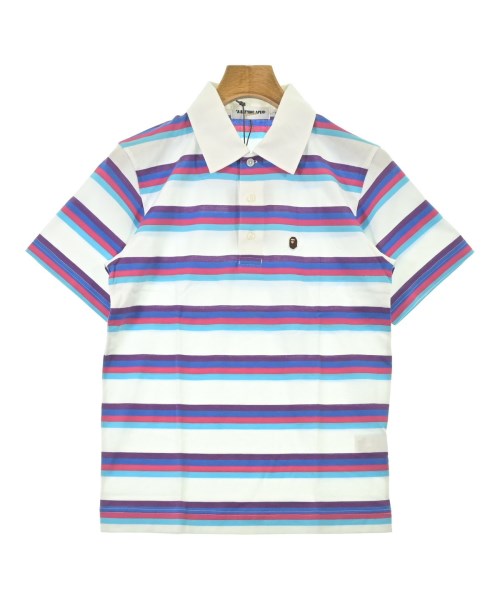 A BATHING APE(アベイシングエイプ)Tシャツ・カットソー 白 サイズ:S/2200687815050