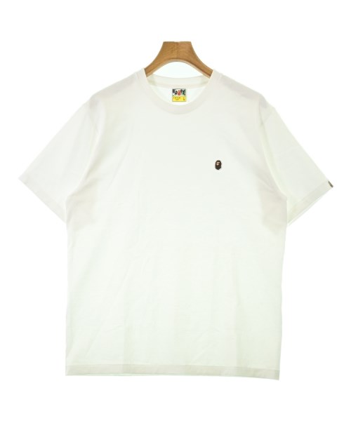 A BATHING APE(アベイシングエイプ)Tシャツ・カットソー 白 サイズ:L/2200689734298