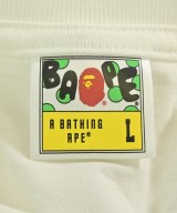 A BATHING APE（アベイシングエイプ）Tシャツ・カットソー 白 サイズ:L メンズ/2200689734298
