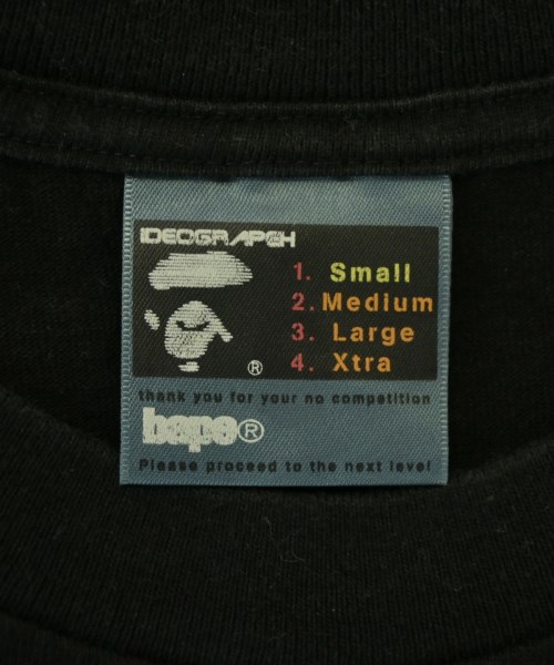 A BATHING APE（アベイシングエイプ）Tシャツ・カットソー 黒 サイズ:S メンズ/2200686056096