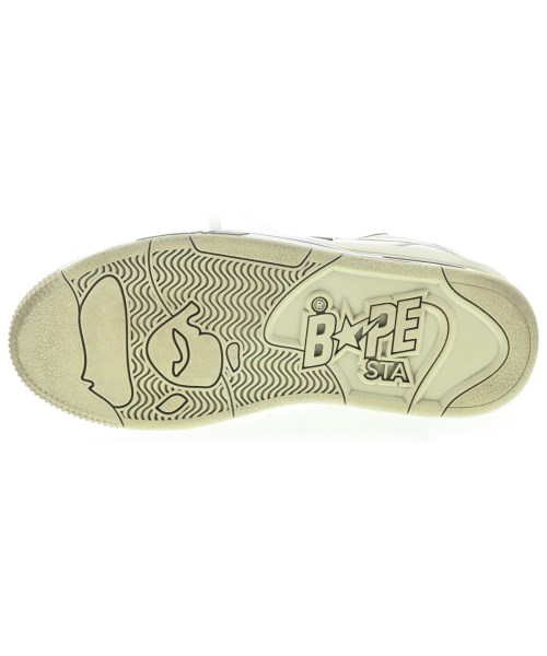 A BATHING APE（アベイシングエイプ）スニーカー カーキ サイズ:27.5cm メンズ/2200691417172