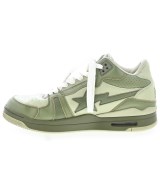 A BATHING APE（アベイシングエイプ）スニーカー カーキ サイズ:27.5cm メンズ/2200691417172