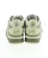 A BATHING APE（アベイシングエイプ）スニーカー カーキ サイズ:27.5cm メンズ/2200691417172