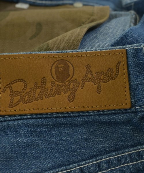 A BATHING APE（アベイシングエイプ）ショートパンツ 青 サイズ:L メンズ/2200691651170