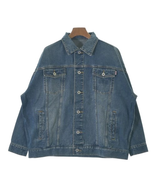 A BATHING APE(アベイシングエイプ)デニムジャケット 青 サイズ:-(XXL位)/2200691651187