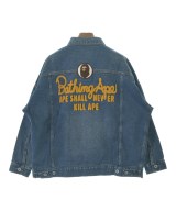 A BATHING APE（アベイシングエイプ）デニムジャケット 青 サイズ:-(XXL位) メンズ/2200691651187