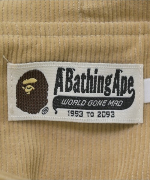 A BATHING APE（アベイシングエイプ）カジュアルシャツ ベージュ サイズ:XS レディース/2200691651194
