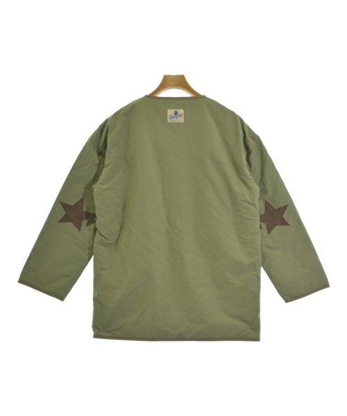A BATHING APE（アベイシングエイプ）ダウンジャケット/ダウンベスト カーキ サイズ:F メンズ/2200691651200