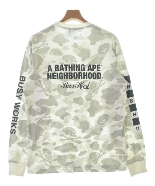 A BATHING APE（アベイシングエイプ）Tシャツ・カットソー 白 サイズ:M メンズ/2200686404309