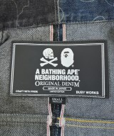 A BATHING APE（アベイシングエイプ）デニムジャケット 黒 サイズ:S メンズ/2200688913052
