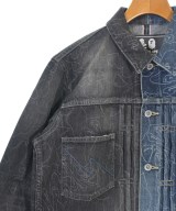 A BATHING APE（アベイシングエイプ）デニムジャケット 黒 サイズ:S メンズ/2200688913052