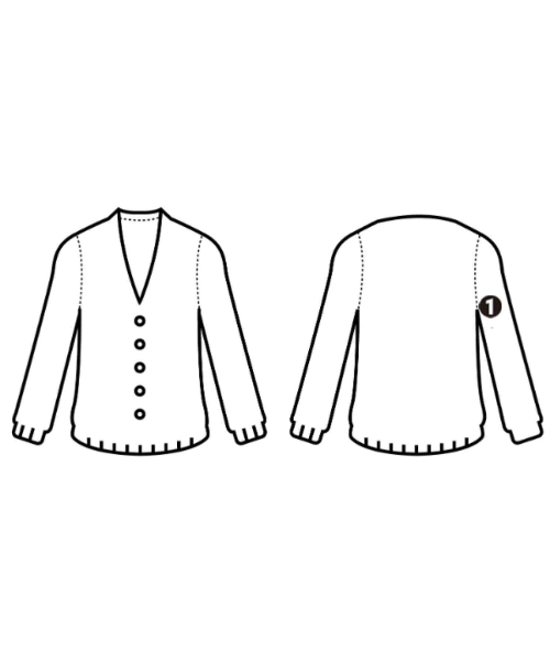 NEIGHBORHOOD（ネイバーフッド）カーディガン 黒 サイズ:M メンズ/2200554156071