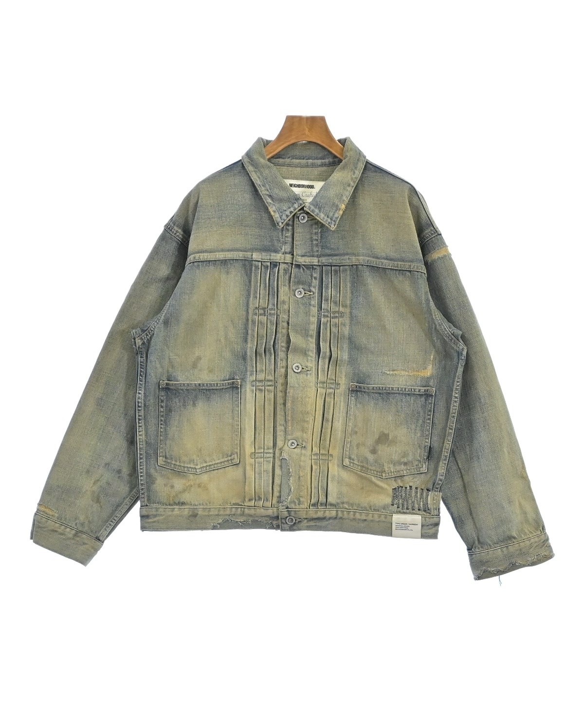 売れ筋・人気アイテム 商品 NEIGHBORHOOD（ネイバーフッド）デニムジャケット 青 サイズ:L その他