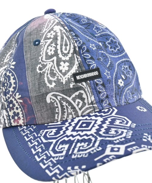 NEIGHBORHOOD（ネイバーフッド）キャップ 青 サイズ:F メンズ/2200635508300